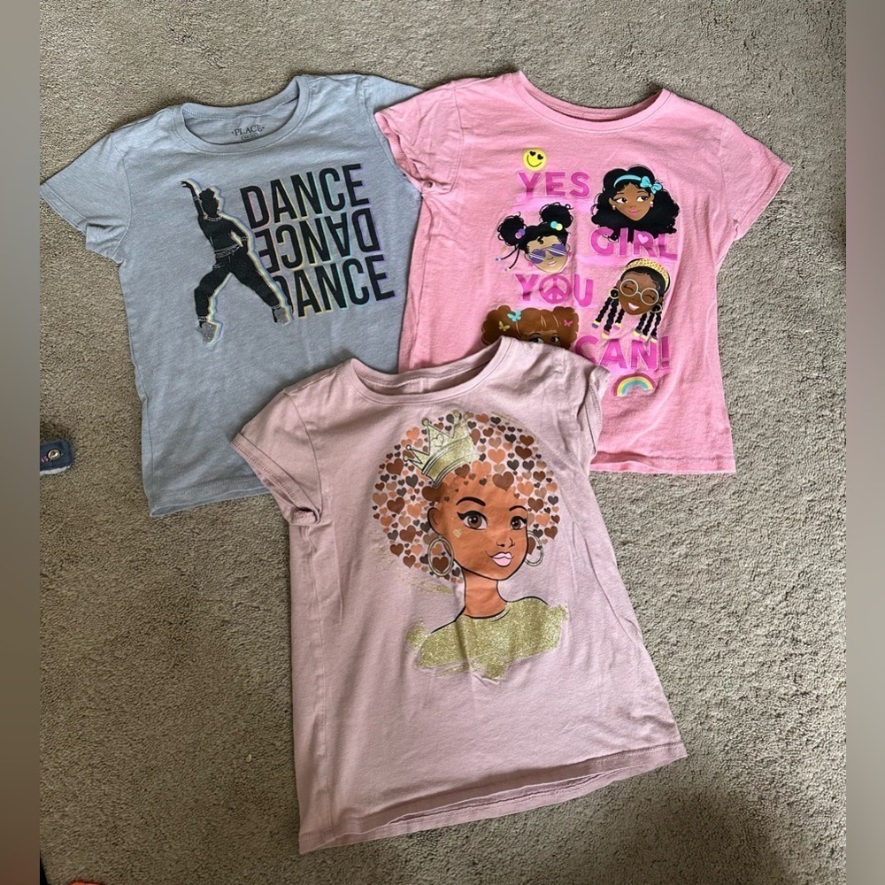 Girls Children’s Place shirt bundle 5/6